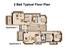 Floor Plan: Floor Plan for 2 Bedroom Apartment : property For Sale
